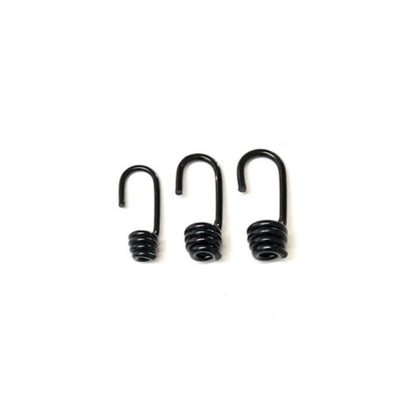 Plastic Coated Steel Wire Hooks 6mm 8mm 10mm For Bungee Shock Cord Rope Elastic