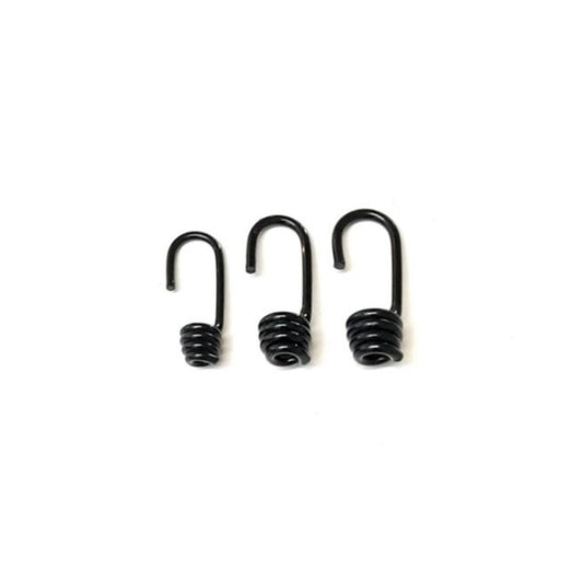 Plastic Coated Steel Wire Hooks 6mm 8mm 10mm For Bungee Shock Cord Rope Elastic