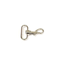 Load image into Gallery viewer, 38mm Light Swivel Trigger Clips Hooks Nickel Plated Webbing Dog Leads Bags x1 x2 x5 x10