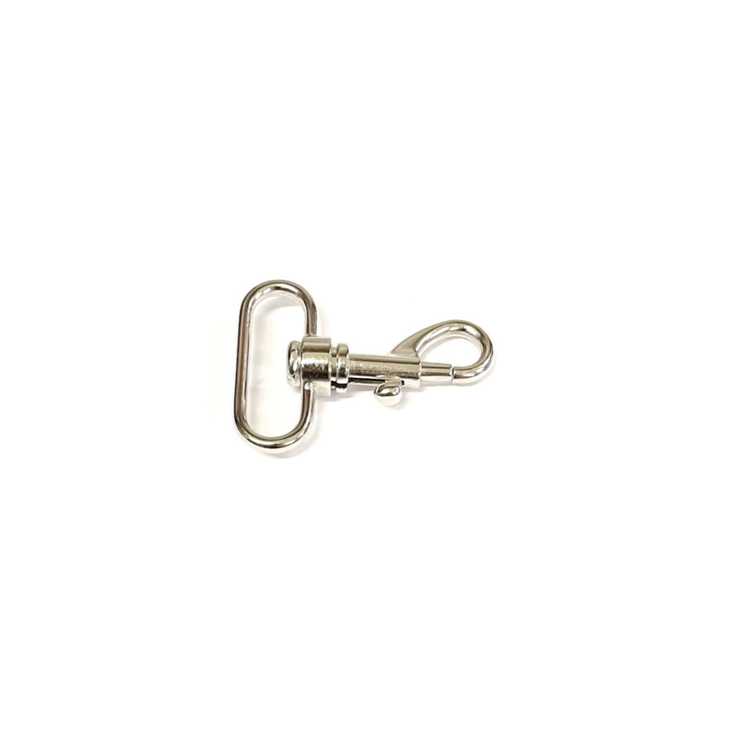 38mm Light Swivel Trigger Clips Hooks Nickel Plated Webbing Dog Leads Bags x1 x2 x5 x10