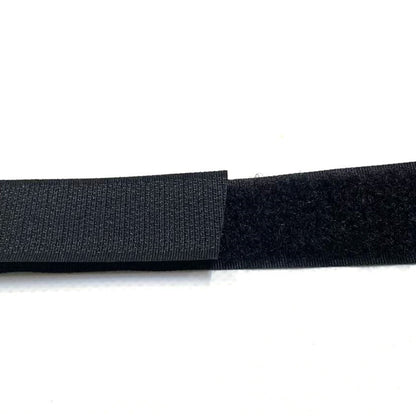 Sew On Hook And Loop Tape White Black 25 Metre Rolls In 16mm 20mm 25mm 38mm 50mm 100mm
