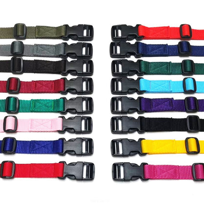 Tie Down Strap Side Release Buckle Belt Luggage Storage Strap 25mm Polypropylene Webbing 19 Colours
