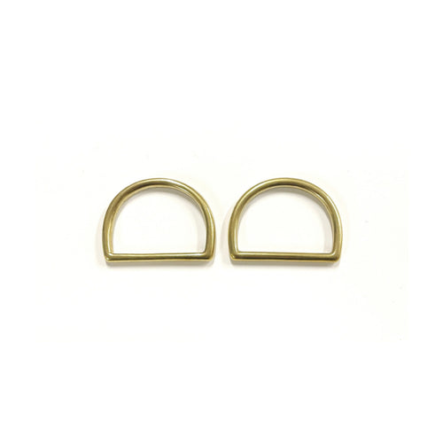 Solid Brass D-Rings 50mm Dog Leads Collars Horse Leather Crafts