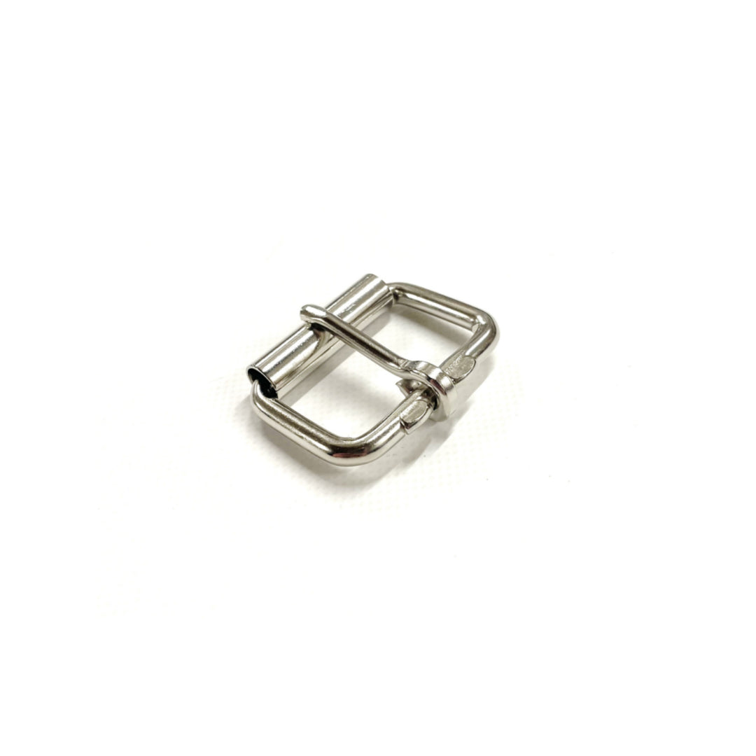Single Roller Buckle Heavy Duty 25mm 38mm Handbag Belt Buckles Nickel Plated