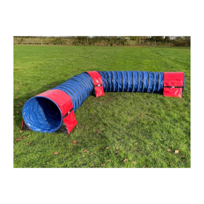 New Dog Agility Tunnel Corner Sandbag Adjustable 60cm - 80cm Diameter Tunnels For Indoor And Outdoor UV PVC In Various Colours