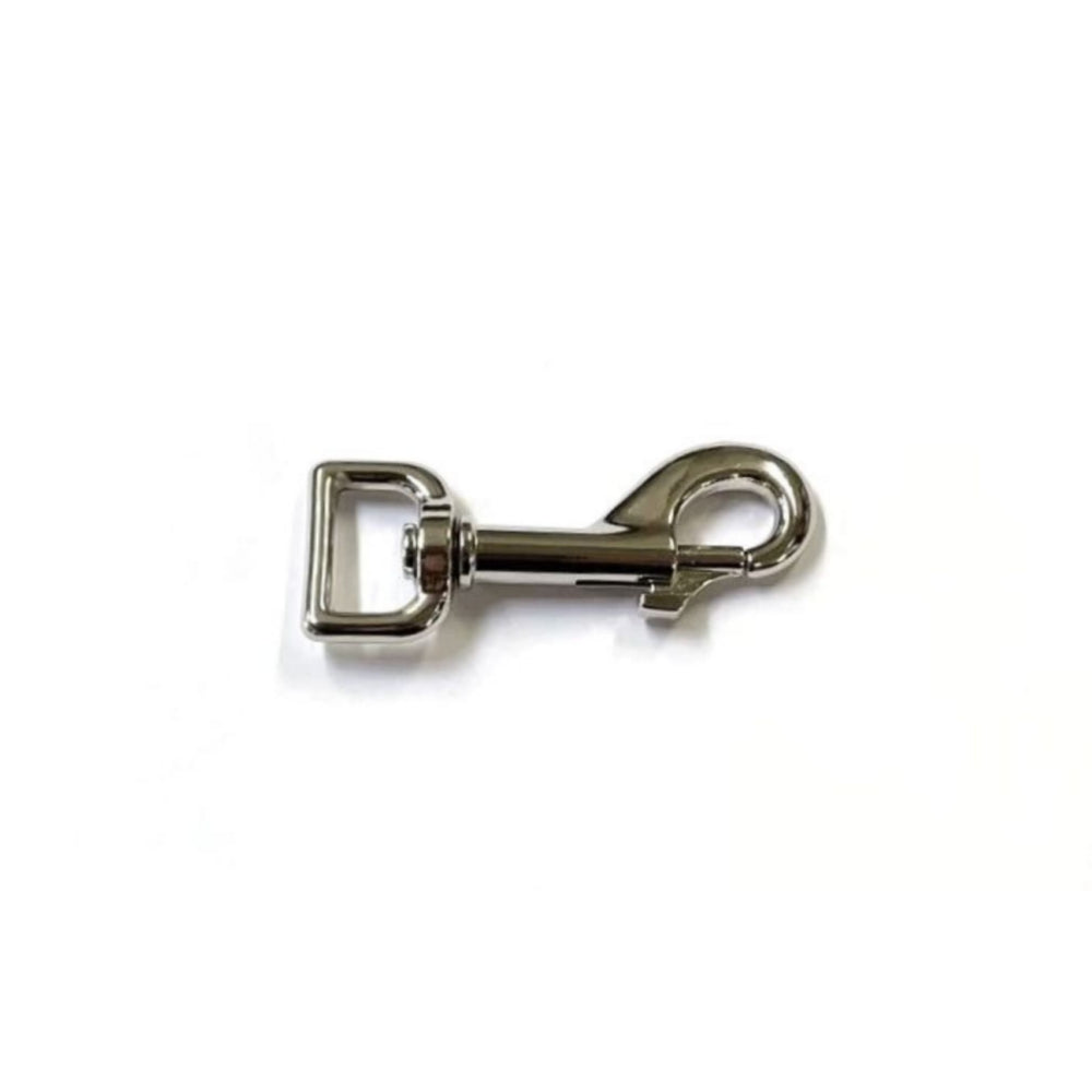 20mm Heavy Duty Trigger Clips Hooks Nickel Plated For Dog Leads Webbing Bags Straps