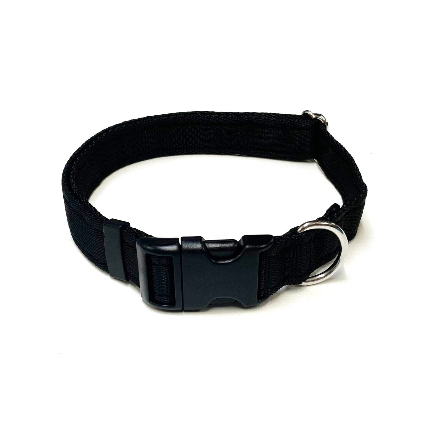 Adjustable Dog Collars 25mm Cushion Webbing In Various Colours And Sizes Small Medium Large