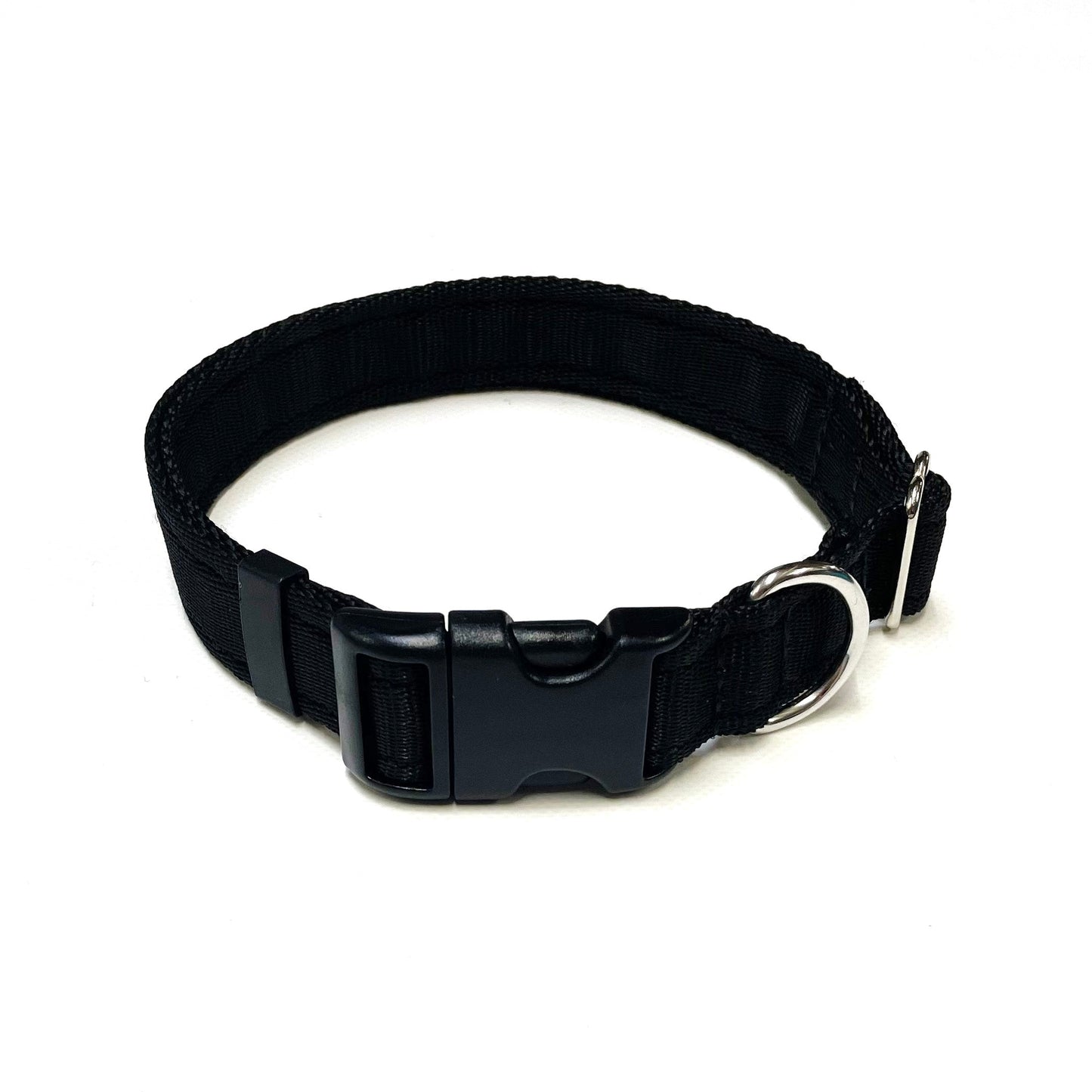 Adjustable Dog Collars 25mm Cushion Webbing In Various Colours And Sizes Small Medium Large