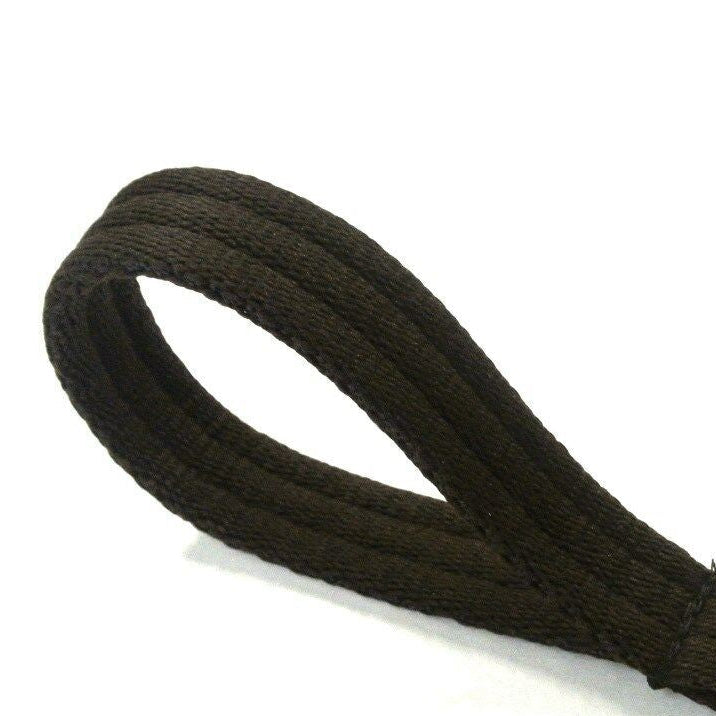 Double Ended Dog Lead With Sliding Swivel Handle Set In 25mm Air Webbing