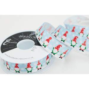 Christmas Ribbon 25mm Wide Gift Wrapping Decorations Presents Crafts