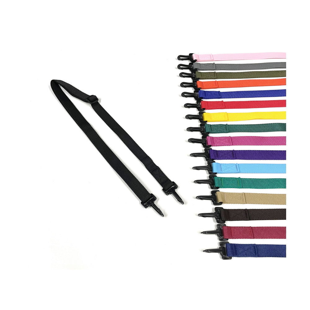 Shoulder Strap Bag Adjustable 150cm Long Universal Strap Bag Replacement Plastic Clip 20 Colours 25mm Wide