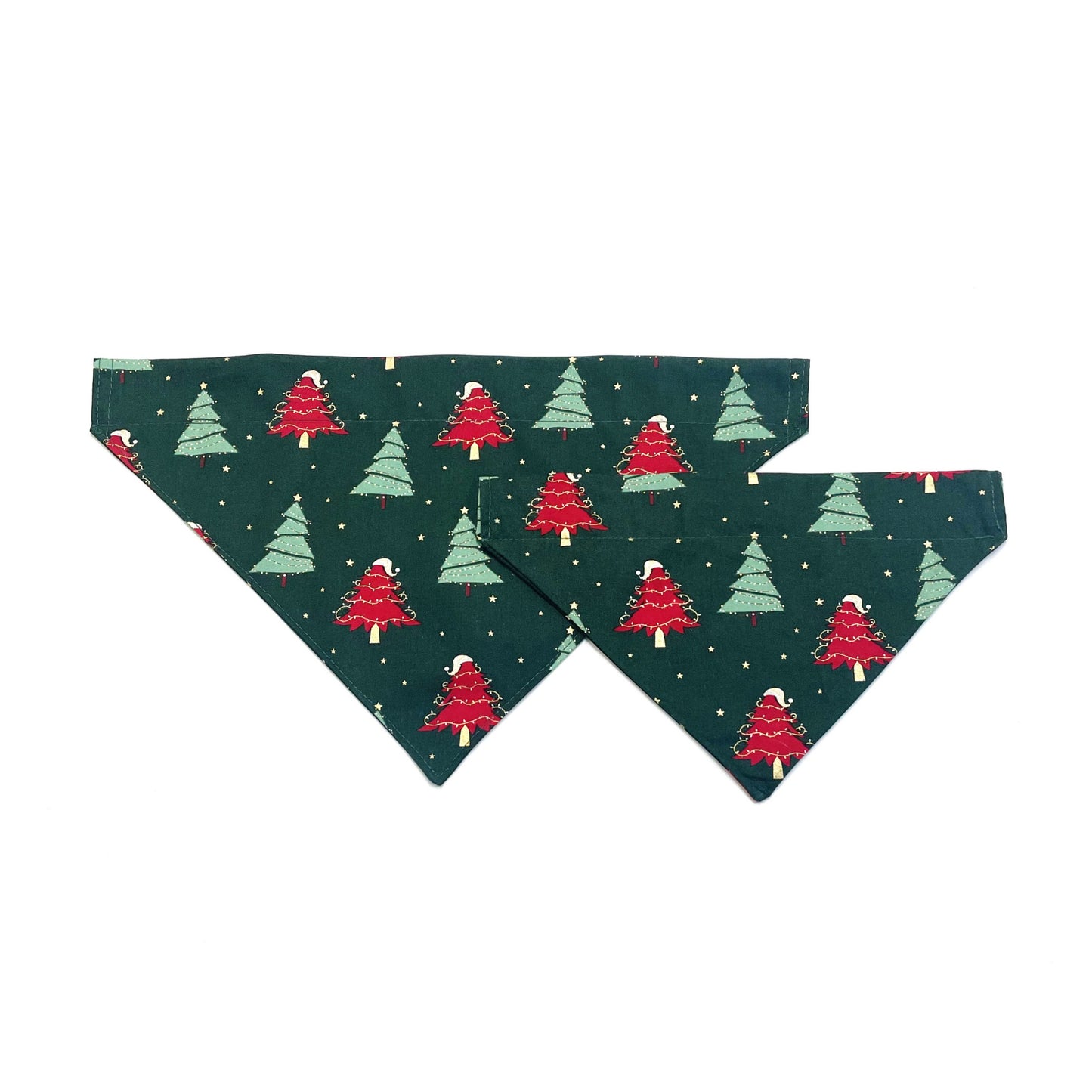 Christmas Dog Bandanas 9 Festive Designs In 4 Sizes 100% Cotton