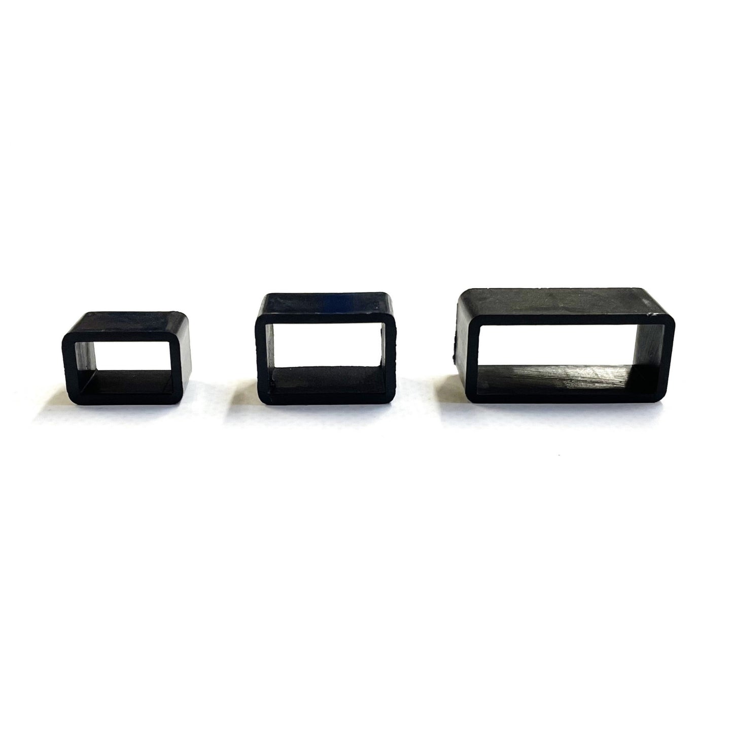 Deep Loop Strap Keepers Plastic 13mm 16mm 25mm Dog Collars Bags Straps Webbing Leather