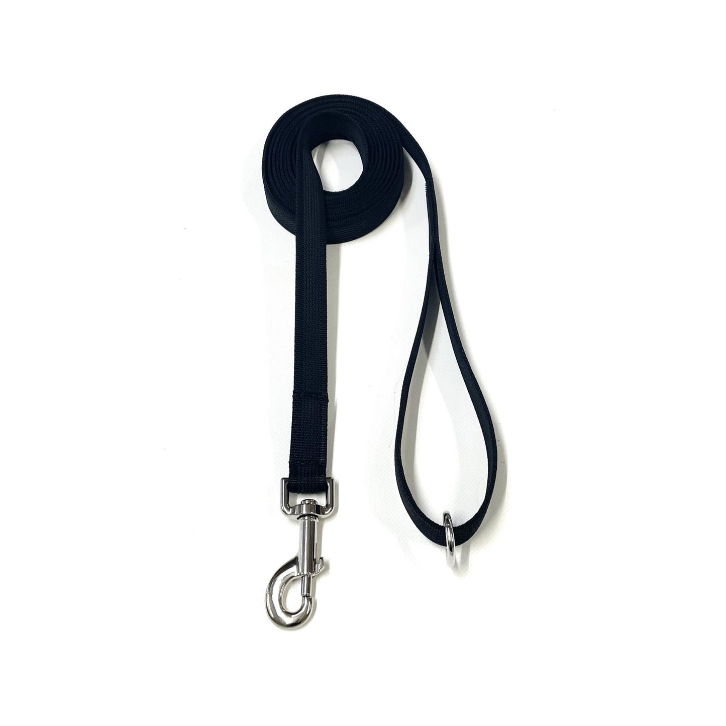 Dog Training Leads Rubber Grip Webbing Slip Resistance Tracking Leash Long Line 5ft 10ft 20ft 30ft