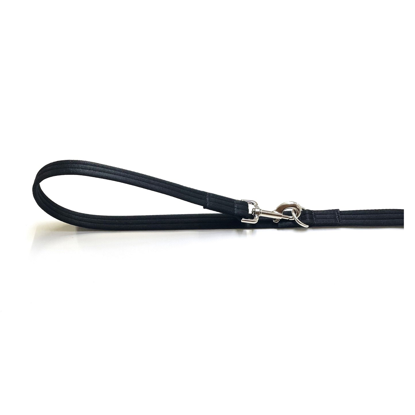 Double Ended Dog Training Lead Multi Functional Walking Leash In Black