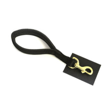 Load image into Gallery viewer, 10&quot; 13&quot; Long Short Close Control Dog Lead Padded Handle Solid Brass Trigger Clip