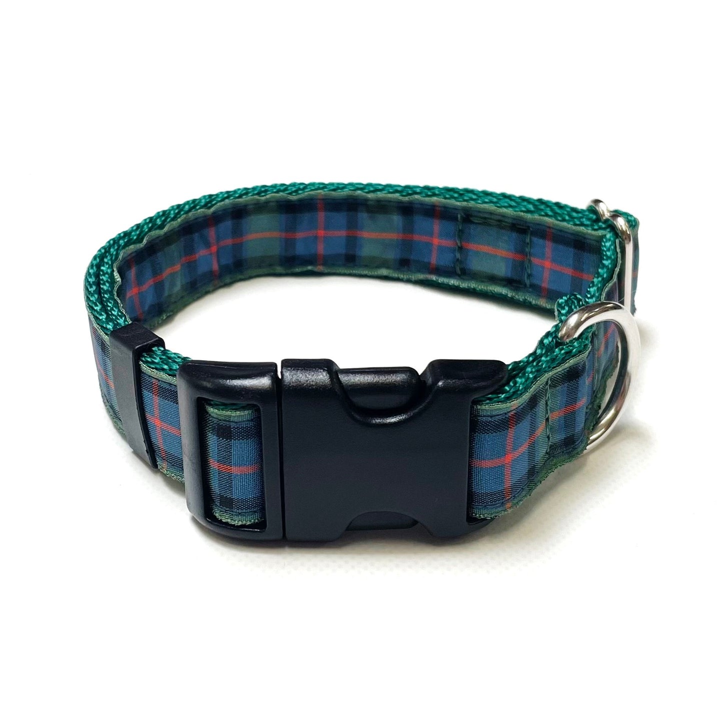 Tartan Dog Collar 25mm Wide Adjustable Comfortable Collar Small Medium Large 17 Designs