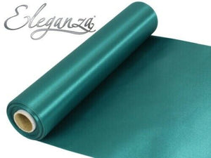Satin Fabric 29cm Wide For Party Venue Events Wedding Table Decor Craft Eleganza 2m 5m 10m 20 Roll