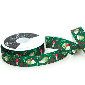 Christmas Ribbon 25mm Wide Gift Wrapping Decorations Presents Crafts