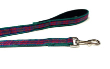 Load image into Gallery viewer, Tartan Dog Lead 1.1 Metre Long Padded Handle Dog Lead 25mm Wide