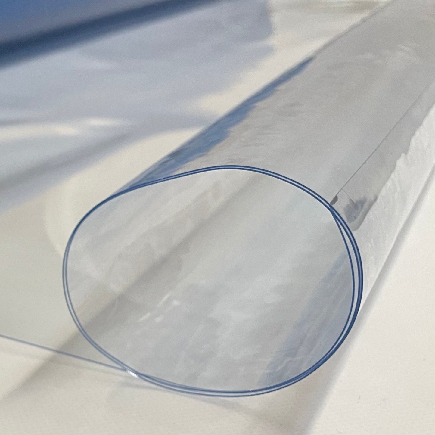 Soft Clear PVC Sheeting Crack Resistant For Windows Boat Covers Greenhouse DIY