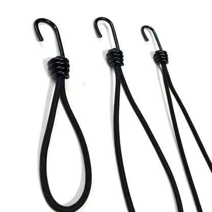 Bungee Cord Loops With Hook Strong Stretchy Shock Cord Loop Tie Downs Tent Tarp