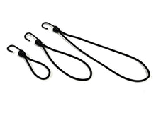 Load image into Gallery viewer, Bungee Cord Loops With Hook Strong Stretchy Shock Cord Loop Tie Downs Tent Tarp