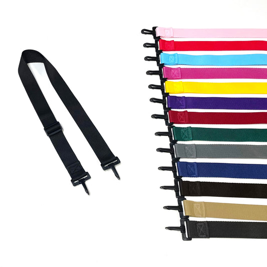 Shoulder Strap Bag Adjustable 160cm Long Universal Strap Bag Replacement Plastic Clip 18 Colours 40mm Wide
