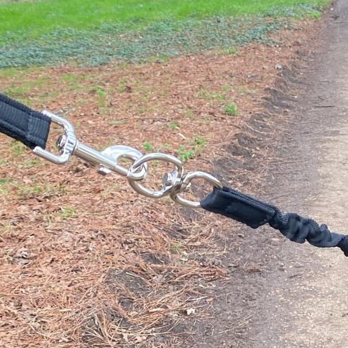 Double Eye Swivel Hooks Ring Clasp Nickel Plated Die Cast 4mm - 32mm Rope Chain