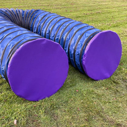 Dog Agility Tunnel End Caps For 60cm Diameter Tunnels - Sold As A Pair