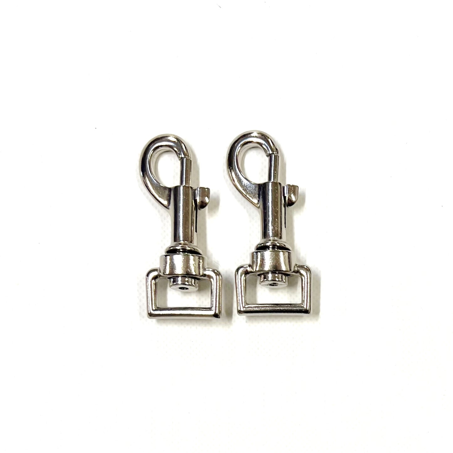 20mm Trigger Clips Hooks Nickel Plated For Dog Leads Webbing Bags Straps Type B