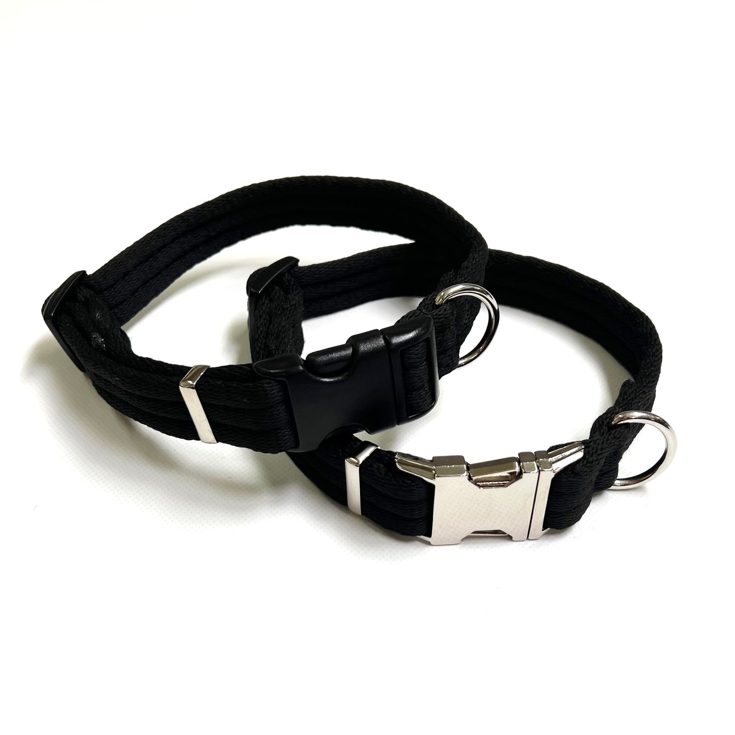 Flat Dog Collar Loop Nickel Plated 9mm - 25mm Metal Strap Keeper Webbing