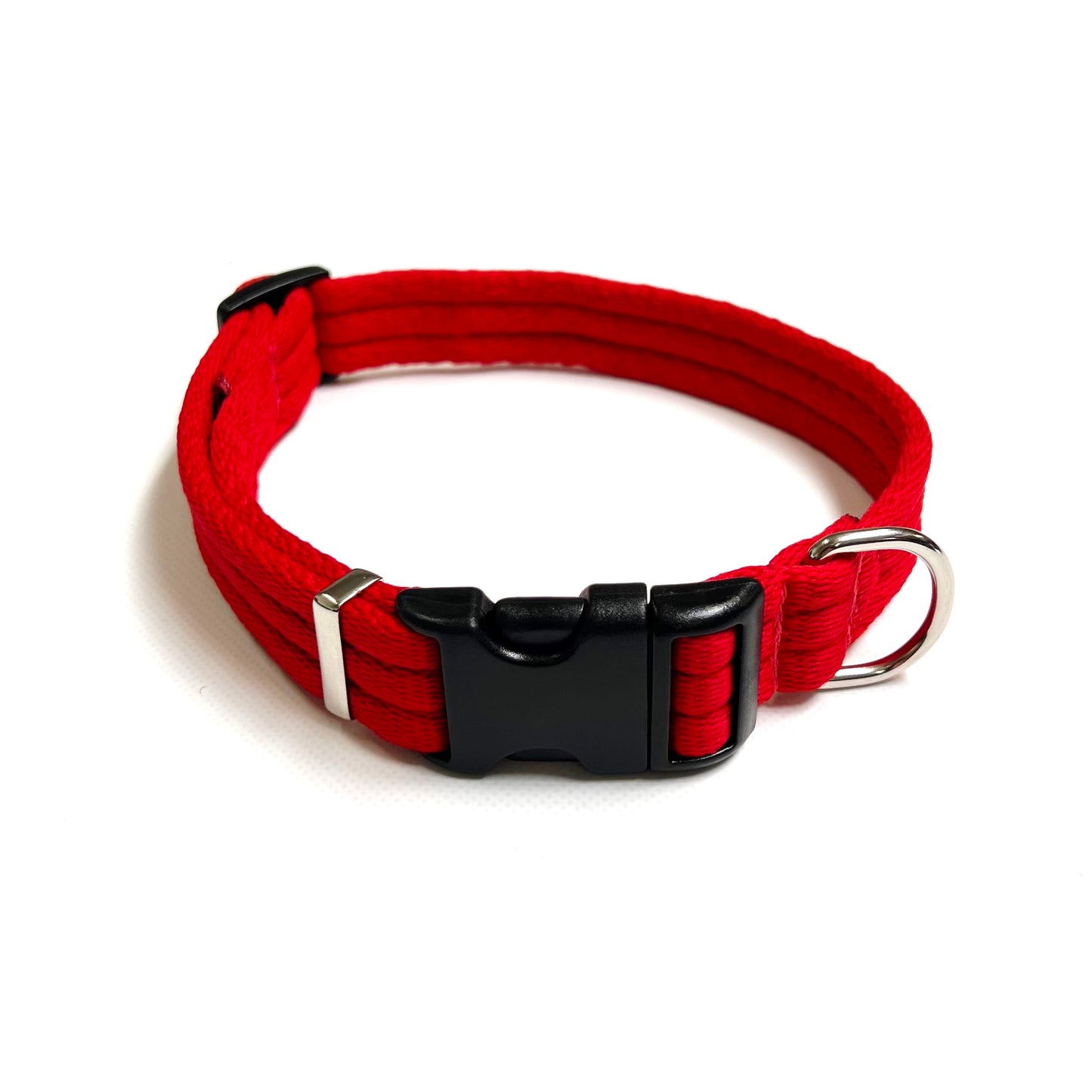 Dog Collar Adjustable Soft Air Webbing In Various Colours 20mm Wide For Small & Medium Dogs