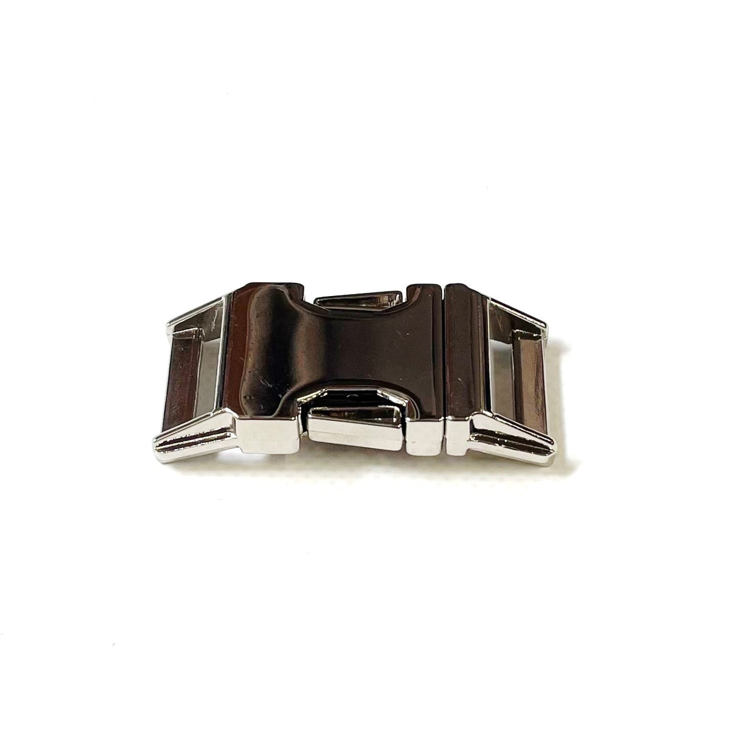 Metal Side Release Buckles Nickel Plated Curved 16mm 20mm 25mm