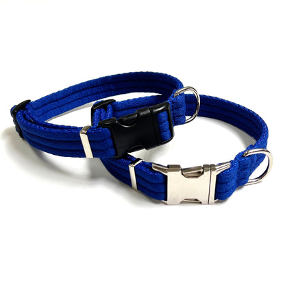 Dog Collar Adjustable Soft Air Webbing In Various Colours 25mm Wide For Medium & Large Dogs