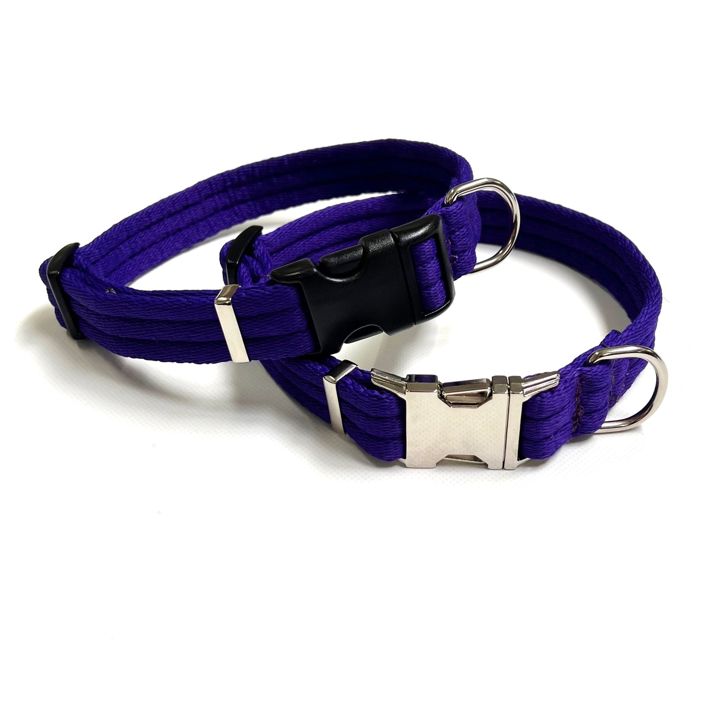 Dog Collar Adjustable Soft Air Webbing In Various Colours 20mm Wide For Small & Medium Dogs