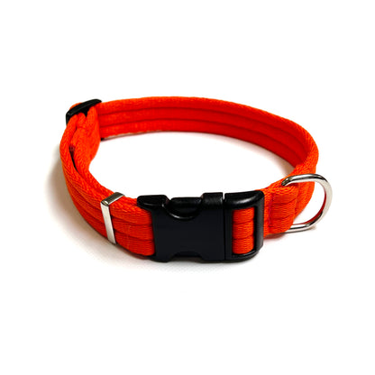 Dog Collar Adjustable Soft Air Webbing In Various Colours 20mm Wide For Small & Medium Dogs