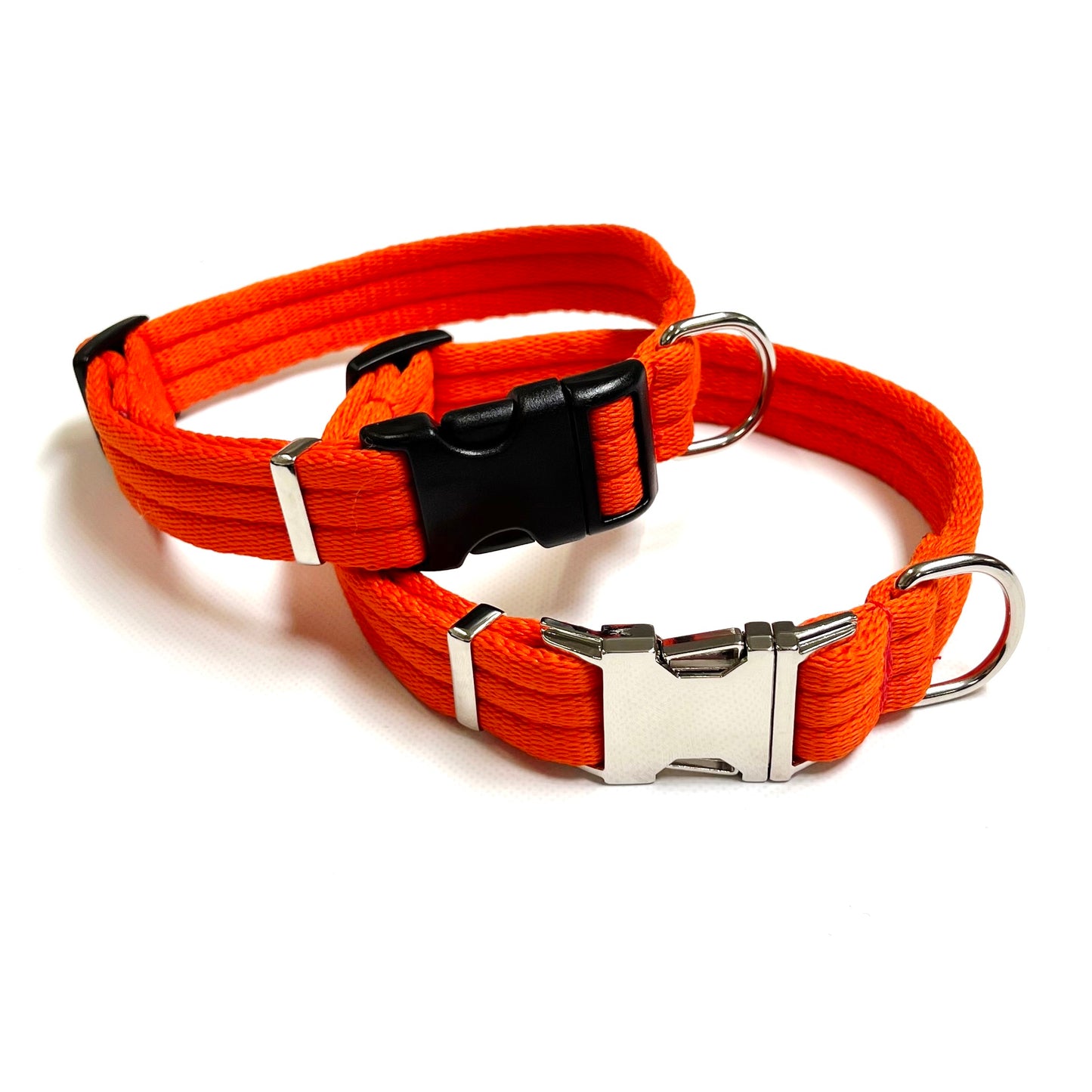Dog Collar Adjustable Soft Air Webbing In Various Colours 20mm Wide For Small & Medium Dogs