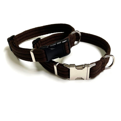 Dog Collar Adjustable Soft Air Webbing In Various Colours 20mm Wide For Small & Medium Dogs