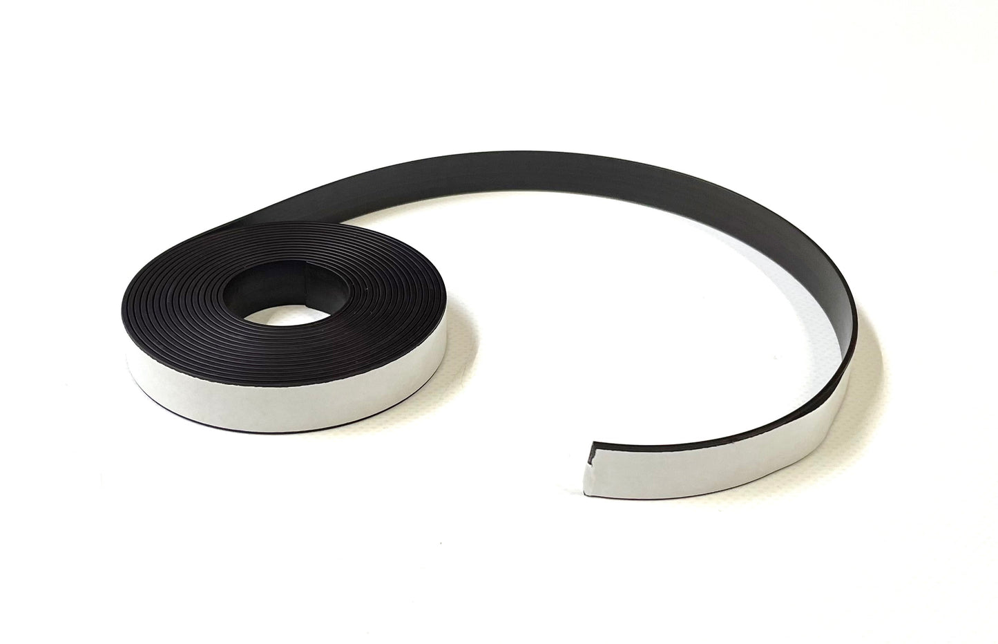 Self Adhesive Magnetic Tape Flexible Sticky Back Strip 1 Metre Or 3 Metres Long 12.7mm Wide