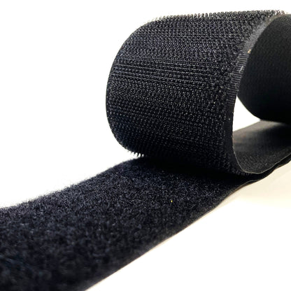 100mm Sew On Hook And Loop Interlocking Tape Black White Sewing Crafts DIY