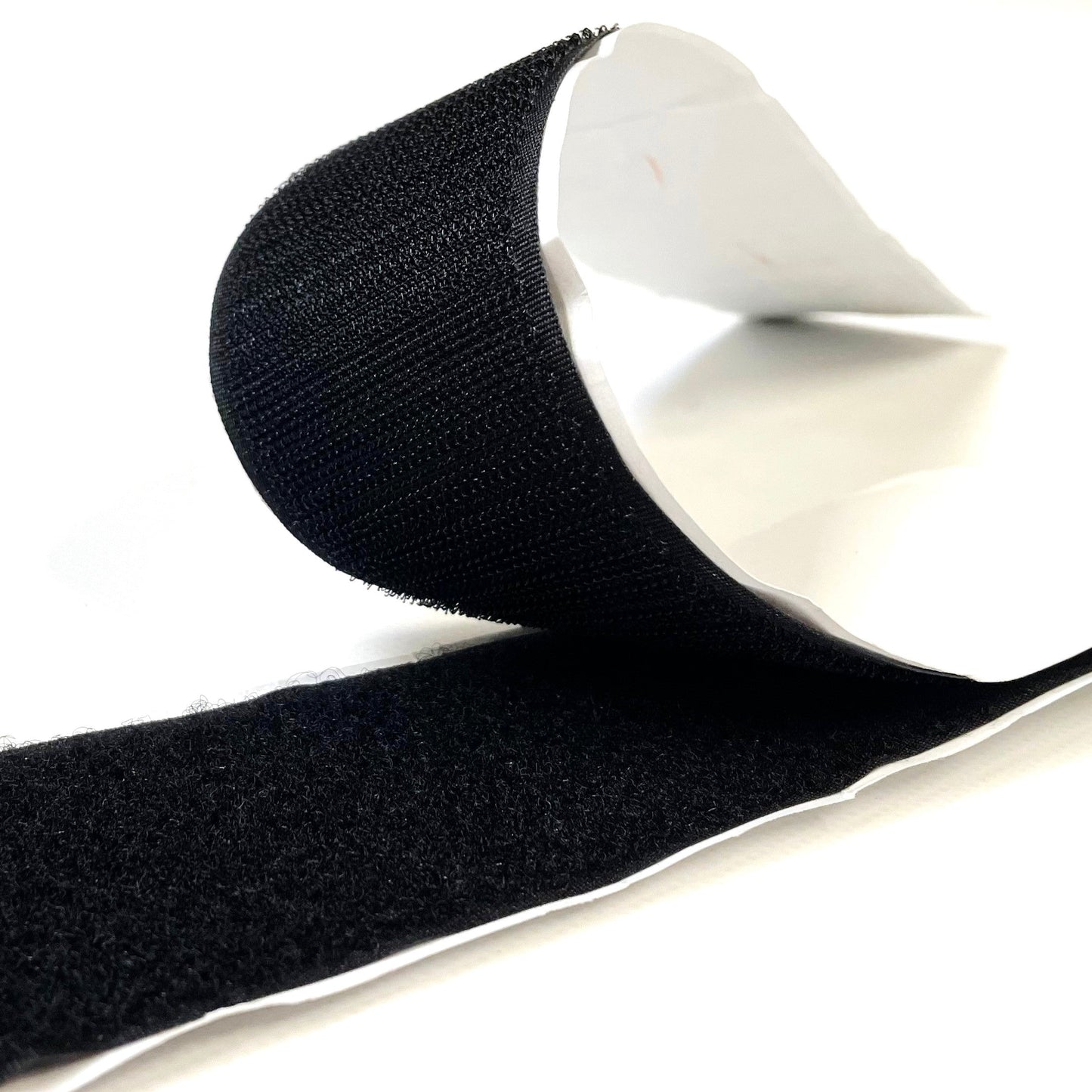 Self Adhesive Stick On Hook And Loop Tape White Black 25 Metre Rolls In 20mm 25mm 38mm 50mm