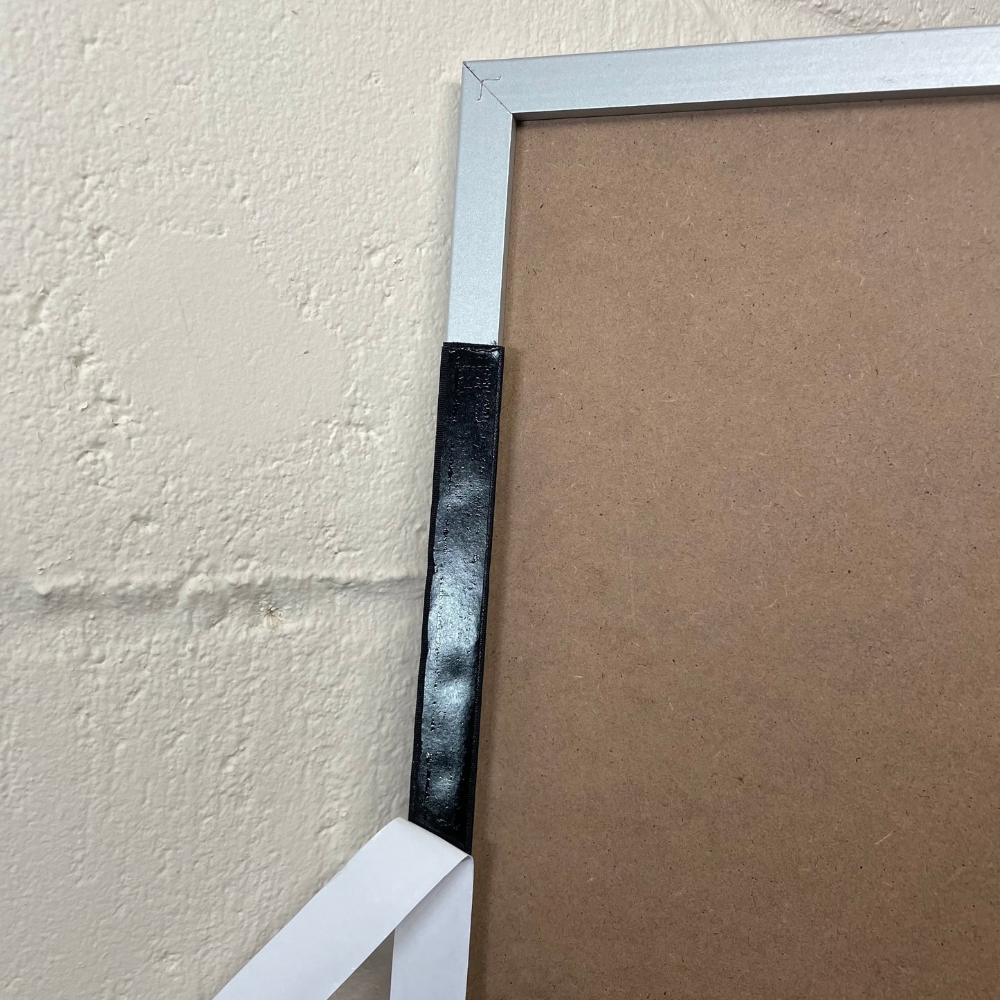 Stick On Hook And Loop Tape Black & White Self Adhesive Interlocking Fastener 50mm Wide