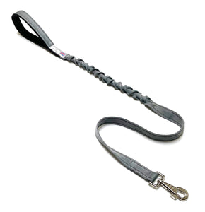 Shock Absorbing Bungee Dog Lead Training Walking Leash With Soft Padded Handle