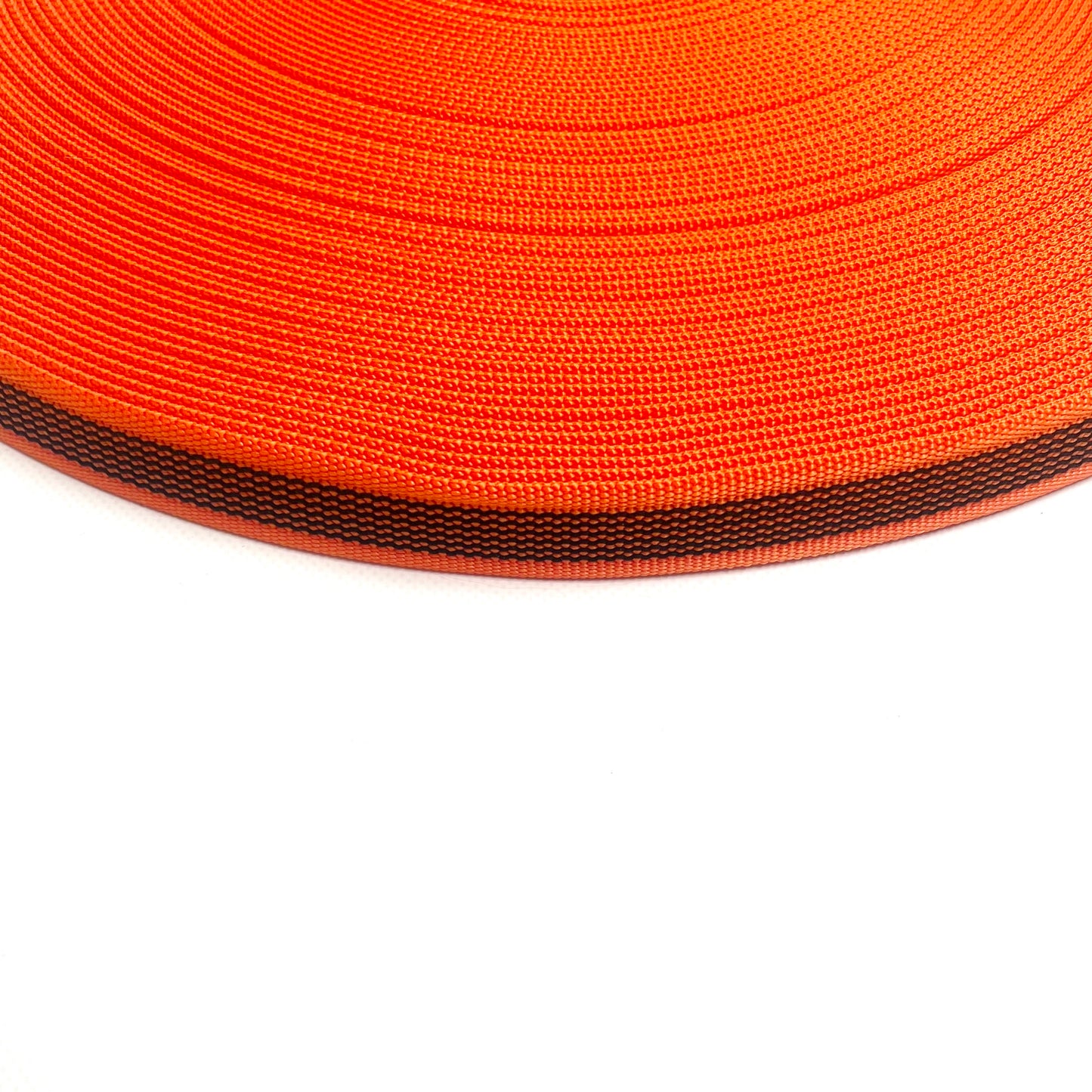 Polypropylene Webbing With Rubber Grip Tracer For Slip Resistance 16mm 20mm Wide
