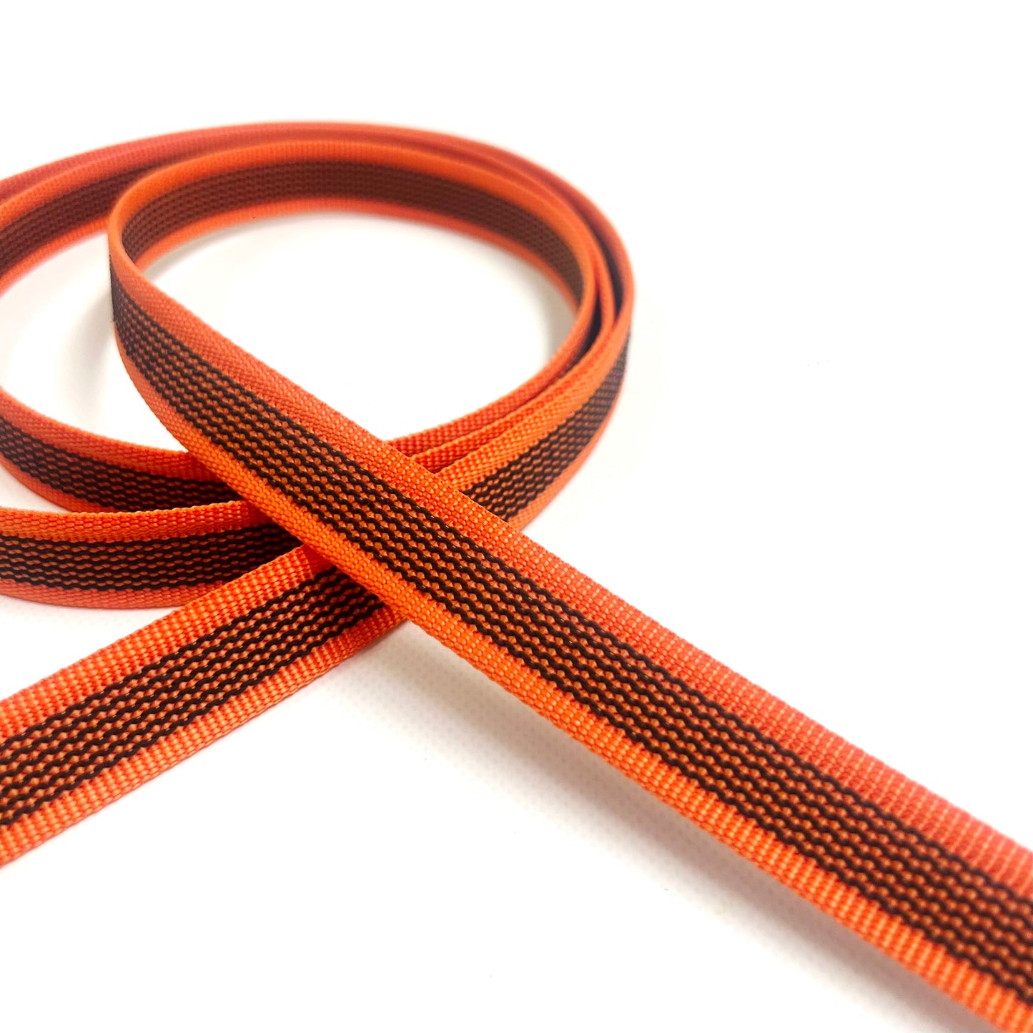 Polypropylene Webbing With Rubber Grip Tracer For Slip Resistance 16mm 20mm Wide