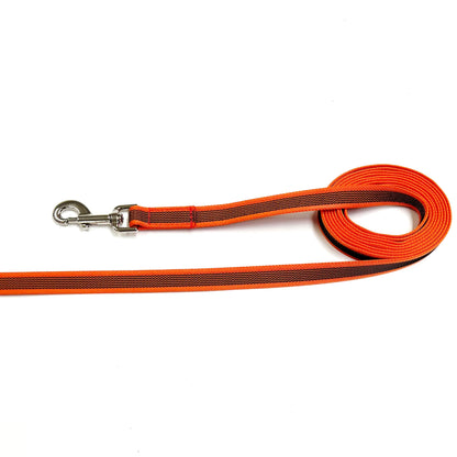 Dog Training Leads Rubber Grip Webbing Slip Resistance Tracking Leash Long Line With No Handle