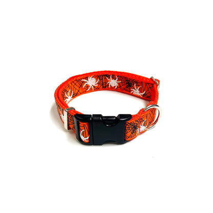 Halloween Dog Collars Adjustable 25mm Wide In Various Designs Small Medium Large