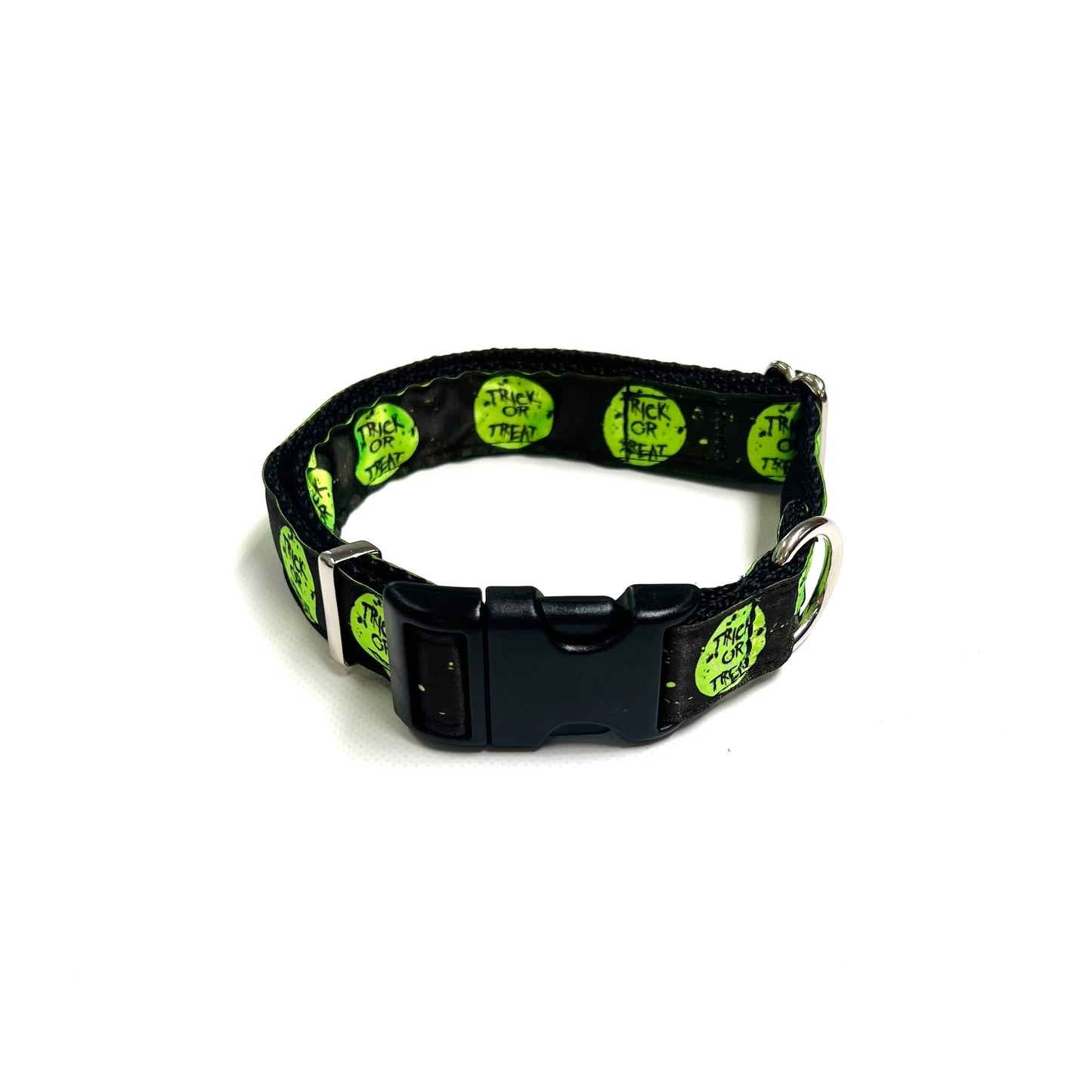 Halloween Dog Collars Adjustable 25mm Wide In Various Designs Small Medium Large