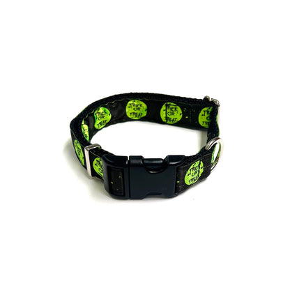 Halloween Dog Collars Adjustable 25mm Wide In Various Designs Small Medium Large